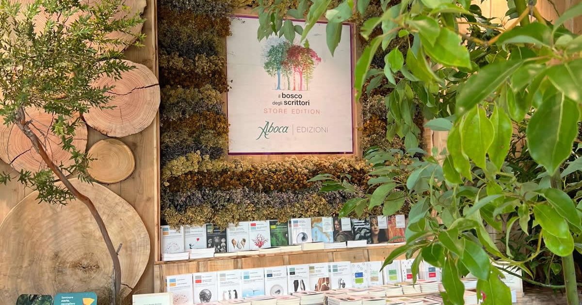 Aboca Edizioni Il bosco degli scrittori store edition Milano Libreria Feltrinelli